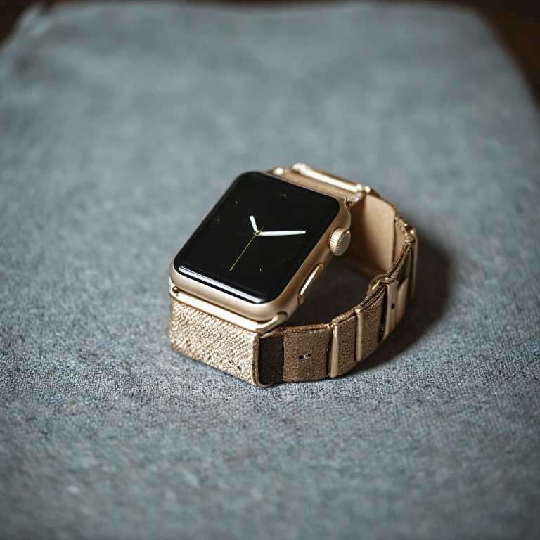 Enhance Your Style with Silver and Gold Bands for Apple Watch